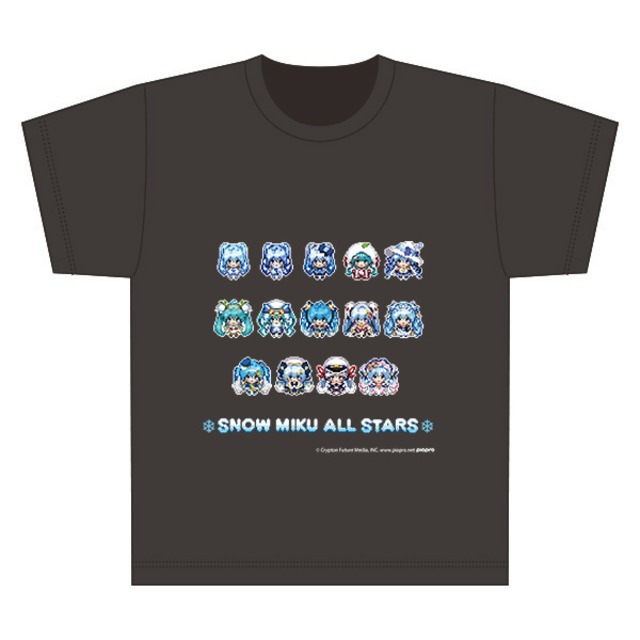 雪ミクAS Tシャツ
